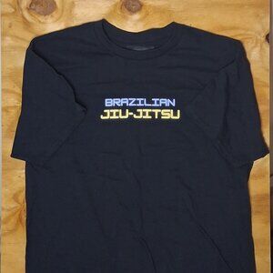 Brazilian Jiu Jitsu Logo T Shirt (Black/ Size Large)